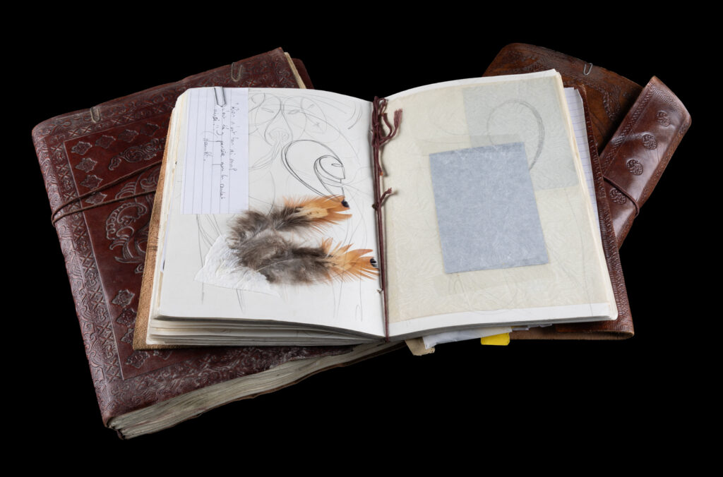 Margot, carnet de voyage, © photo Katrin Backes / ADAGP, 2023.